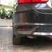 Задний бампер Honda City красного цвета с LED-подсветко
