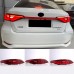 Задние светодиодные фонари Toyota Corolla с динамически