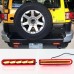 Задний отражатель для Toyota Land Cruiser, красный свет