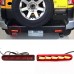 Задний отражатель для Toyota Land Cruiser, красный свет