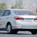 Задний бампер Toyota Corolla Altis с LED-сигналами, кра
