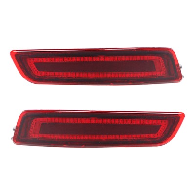 Задний бампер Toyota Corolla Altis с LED-сигналами, кра
