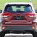 Отражатель для Toyota Highlander Kluger красного цвета 