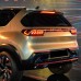 Отражатель света заднего бампера для Kia Sonet красного