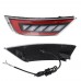 Фонарь заднего бампера Ford Focus красный ABS+LED