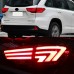 Задний фонарь LED красный для Toyota Highlander Kluger