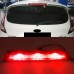 Задний фонарь Ford Fiesta красный АБС + светодиод