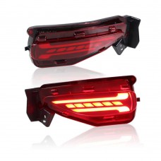 Фара Заднего Бампера для Toyota Fortuner Красного Цвета, Led-светильник (3 функции)