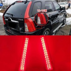 Светодиодный Задний Фонарь Kia Sportage Красного Цвета (2013-2015 модель A)