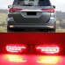 Фара заднего бампера Toyota Fortuner SW4, красная свето