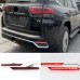 Фонарь заднего бампера Toyota Land Cruiser LC300, красн
