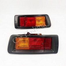 Отражатель Заднего Бампера для Toyota Land Cruiser, Красный Абс + Светодиод