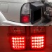 Задний фонарь Toyota Land Cruiser Prado красный светоди