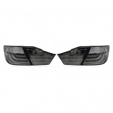 Задние Фонари Toyota Camry Aurion Светодиодные Drl + Стоп + Парк + Сигнал, Красные (Дымовая крышка)