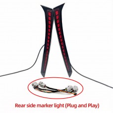 Габаритный фонарь LED для Toyota Sienna 2014-2016 из ABS с влагозащитой, 500 лм, 12 В

