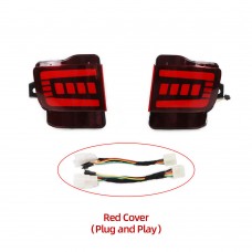Габаритные фонари LED для Toyota Land Cruiser 2007-2025 из ABS с влагозащитой 12В 500лм
