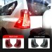Задний фонарь на бампер Toyota Land Cruiser Prado красн