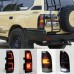 Задний фонарь Toyota Land Cruiser Prado красный ABS све