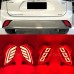 Задние светодиодные фары для Toyota Highlander красного