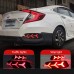 Светодиодный стоп-сигнал для Honda Civic, красный, из А