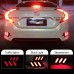 Задний фонарь Honda Civic красного цвета с LED-подсветк
