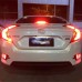 Задний фонарь Honda Civic красного цвета с LED-подсветк
