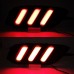 Задний фонарь Honda Civic красного цвета с LED-подсветк