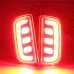 Светодиодный задний бампер для Honda Civic, красный, АБ
