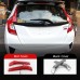 Задний фонарь Honda Jazz Fit красный LED