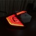 Задние фонари Honda Civic красного цвета LED