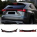 Задние светодиодные фары для Lexus NX200 NX300 красного