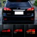 Задний фонарь Lexus RX красный светодиодный DRL