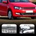 Дневные ходовые огни Volkswagen Polo белого цвета со св