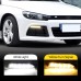 Дневные ходовые огни DRL для Volkswagen Scirocco R, бел