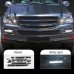 Дневные ходовые огни Mercedes-Benz GL-klasse ABS белые 