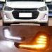 Дневные ходовые огни Chevrolet Cavalier белого цвета из