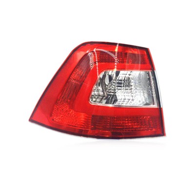 Задний фонарь Skoda Rapid красного цвета из ABS и свето