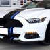 Светодиодные дневные ходовые огни Ford Mustang, желтый 
