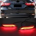 Светодиодный отражатель для Toyota Camry, красный, ABS 