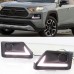 Светодиодные дневные ходовые огни Toyota RAV4 белого цв