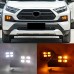 Светодиодные дневные ходовые огни Toyota RAV4 белого цв