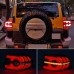 Задний фонарь Toyota FJ Cruiser красного цвета из ABS с