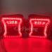 Задний фонарь DRL для Jeep Wrangler JK, красный светоди