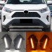 Противотуманные фары Toyota RAV 4 RAV4 2019-2022 синие 