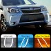 Дневные ходовые огни Subaru Forester, светодиодные, жел