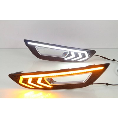 Светодиодные дневные ходовые огни DRL для Ford Focus бе