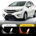 Дневные ходовые огни Honda Jazz Fit, светодиодные, бело