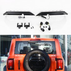 Сплиттер Заднего Крыла для Jeep Wrangler Красный/тонированный (Для 300 бака 21-23)