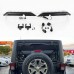 Сплиттер заднего крыла для Jeep Wrangler красный/тониро