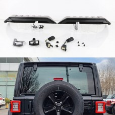 Сплиттер Заднего Крыла для Jeep Wrangler Красный/тонированный (Европейская версия для Wrangler JL 18-23)